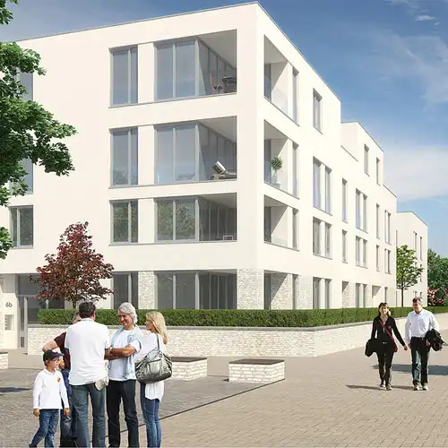 Neubau von 71 Wohneinheiten LP 5-8_Entwurf Lorenzen Architekten